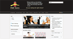 Desktop Screenshot of dietguru.net
